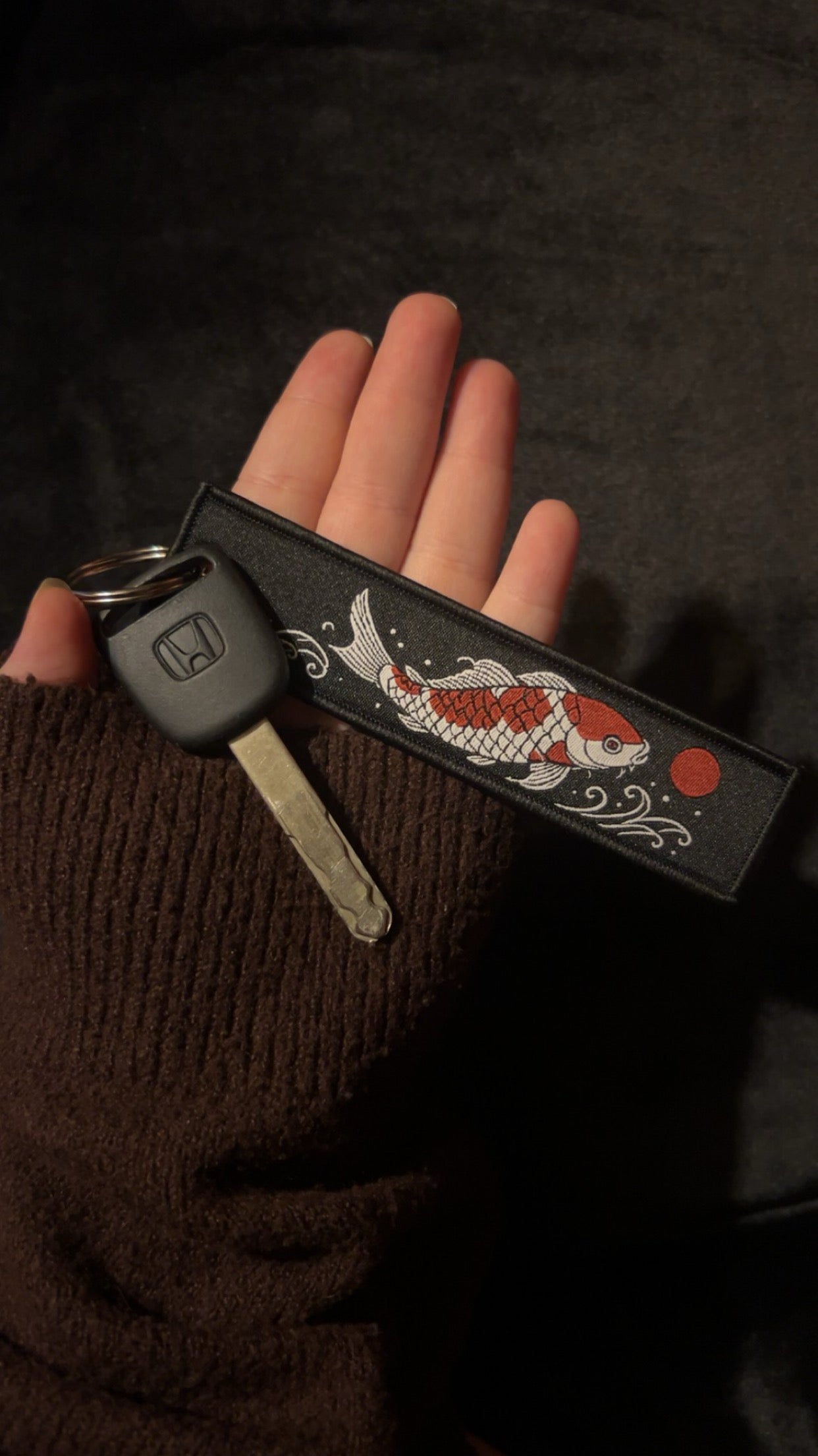 Mountains and Koi Jet Tags