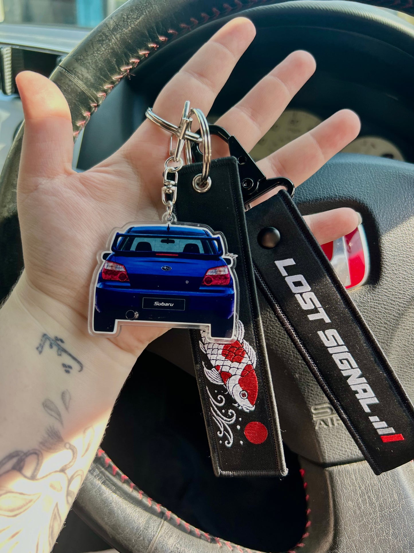 Blobeye - Rearview Double-Sided Keyring