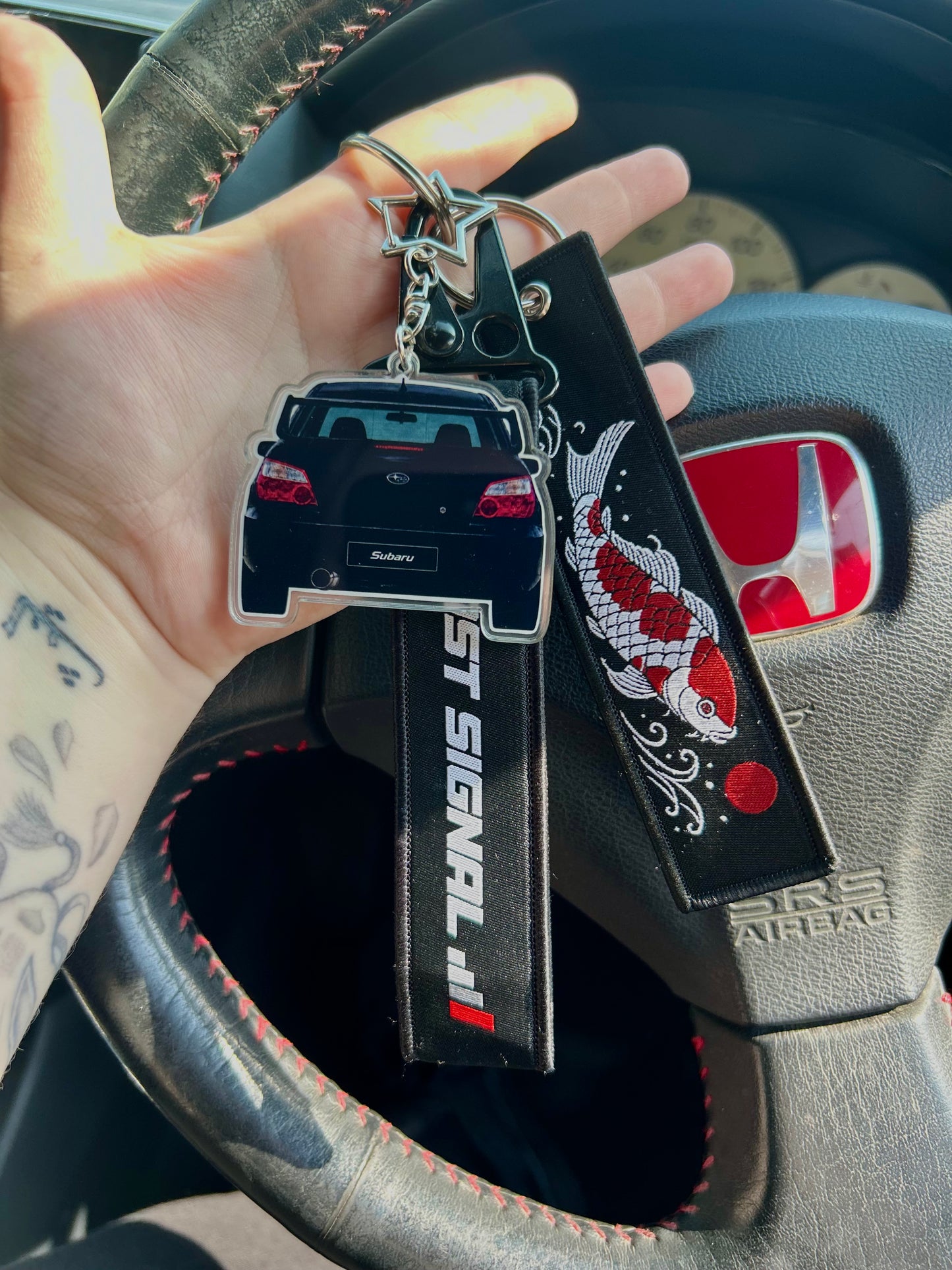 Blobeye - Rearview Double-Sided Keyring