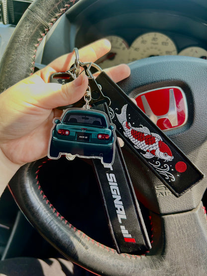 MX5 (NB) - Rearview Double-Sided Keyring