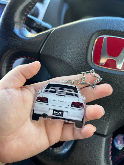 WRX - Rearview One-Sided Keyring