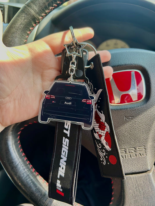 Audi S3 - Rearview Double-Sided Keyring