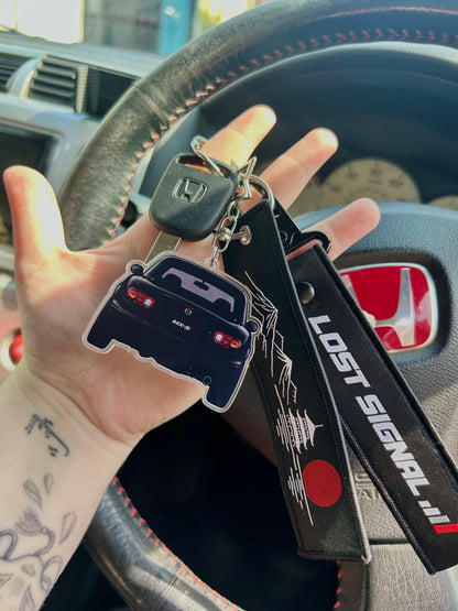 MX5 (NB) - Rearview Double-Sided Keyring