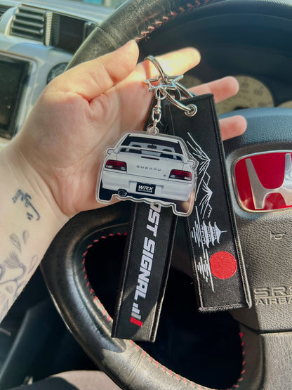 WRX - Rearview Double-Sided Keyring
