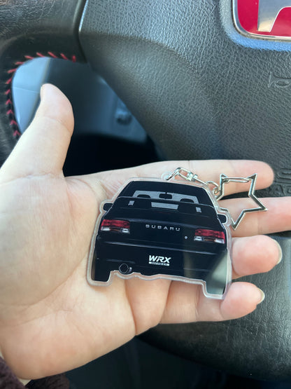 WRX - Rearview One-Sided Keyring