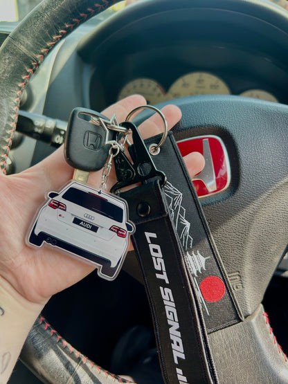 Audi S3 - Rearview Double-Sided Keyring