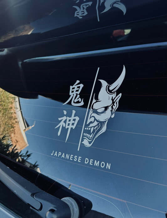 Japanese Demon Decal