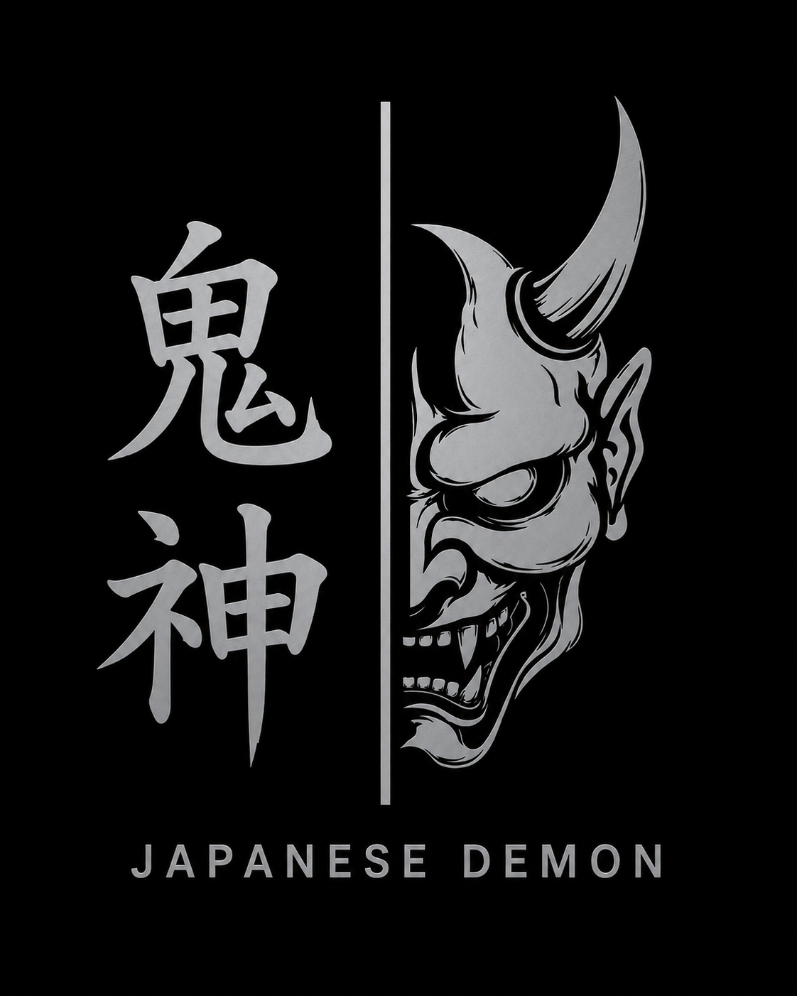 Japanese Demon Decal