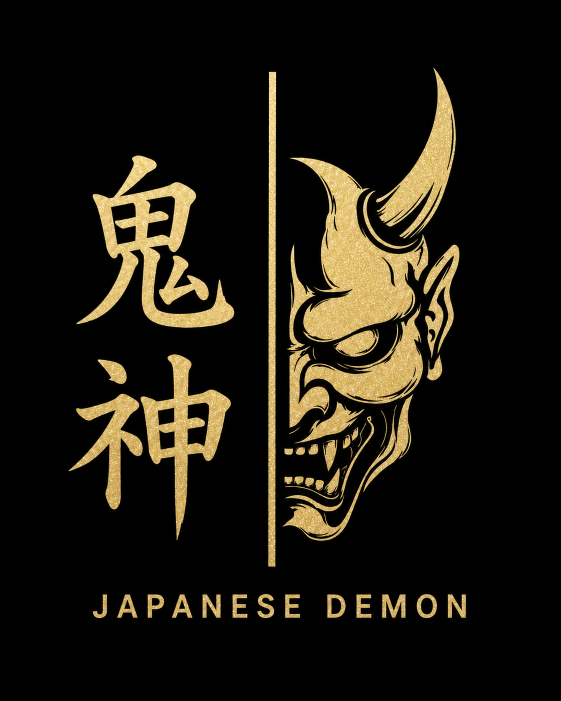 Japanese Demon Decal