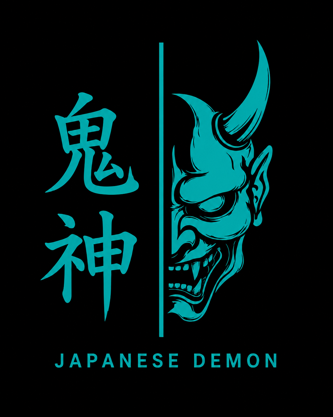 Japanese Demon Decal