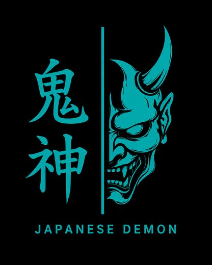 Japanese Demon Decal