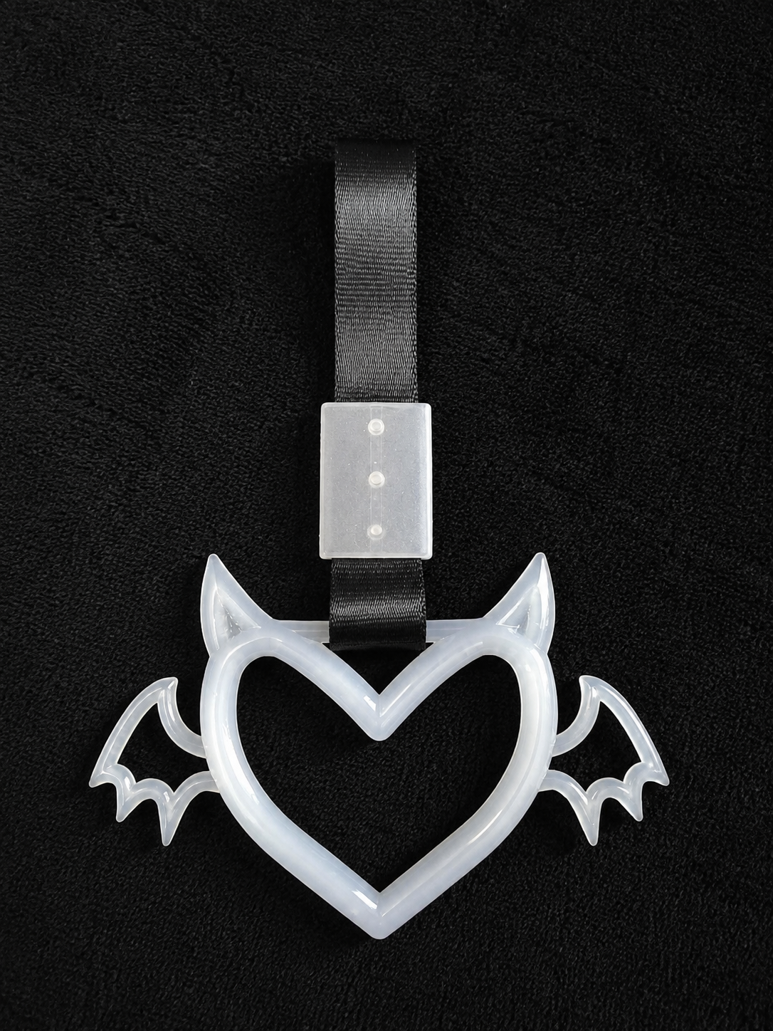 Blue - Glow In The Dark Winged Devil Tsurikawa Heart