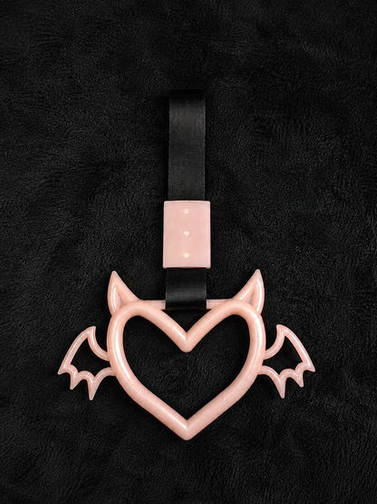 Red - Glow In The Dark Winged Devil Tsurikawa Heart