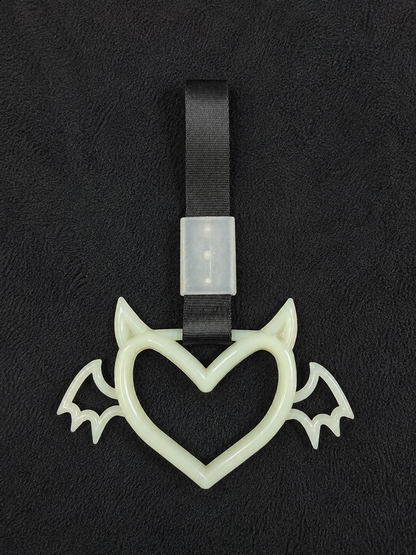 Green - Glow In The Dark Winged Devil Tsurikawa Heart